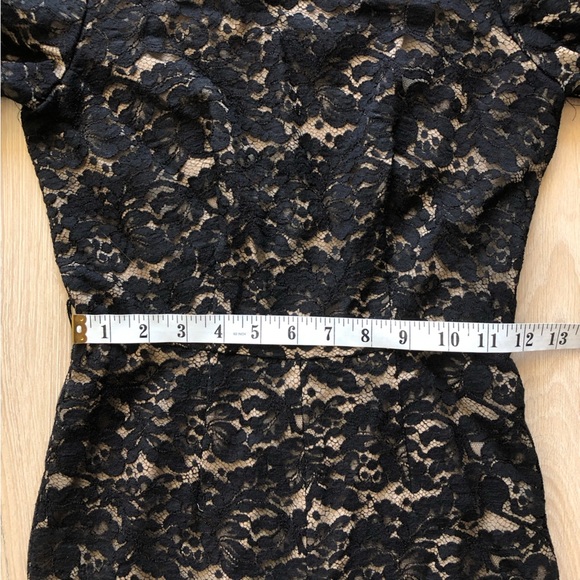 RARE Vintage Betsey Johnson Lace Black Sheath Rompers Size 2 Made in USA - Picture 3 of 15